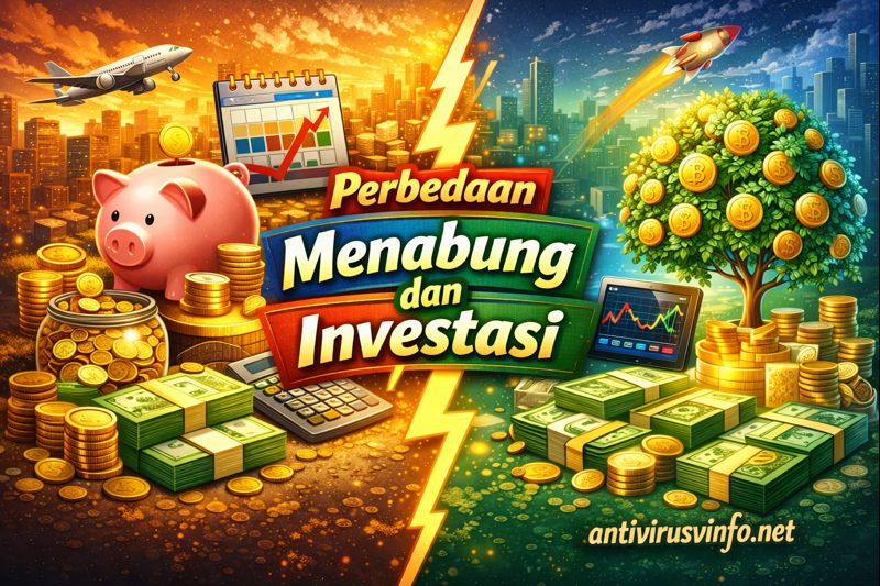 Perbedaan Menabung dan Investasi