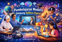 Pembelajaran Modern Didukung Aplikasi Digital