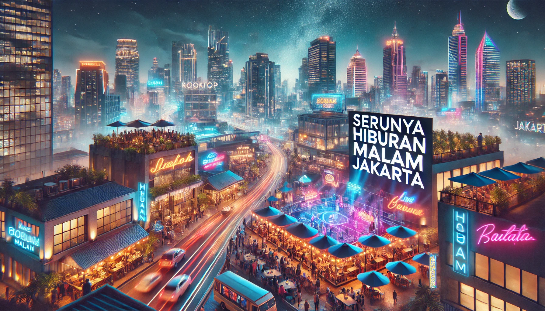 Serunya Hiburan Malam Jakarta