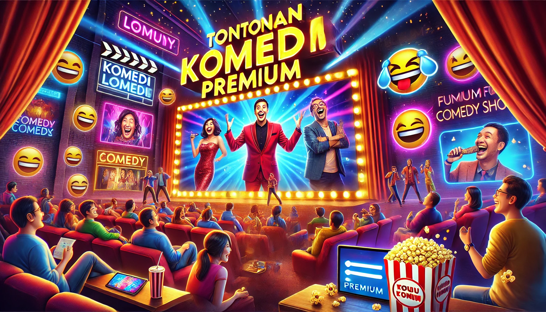 Tontonan Komedi Lucu Premium