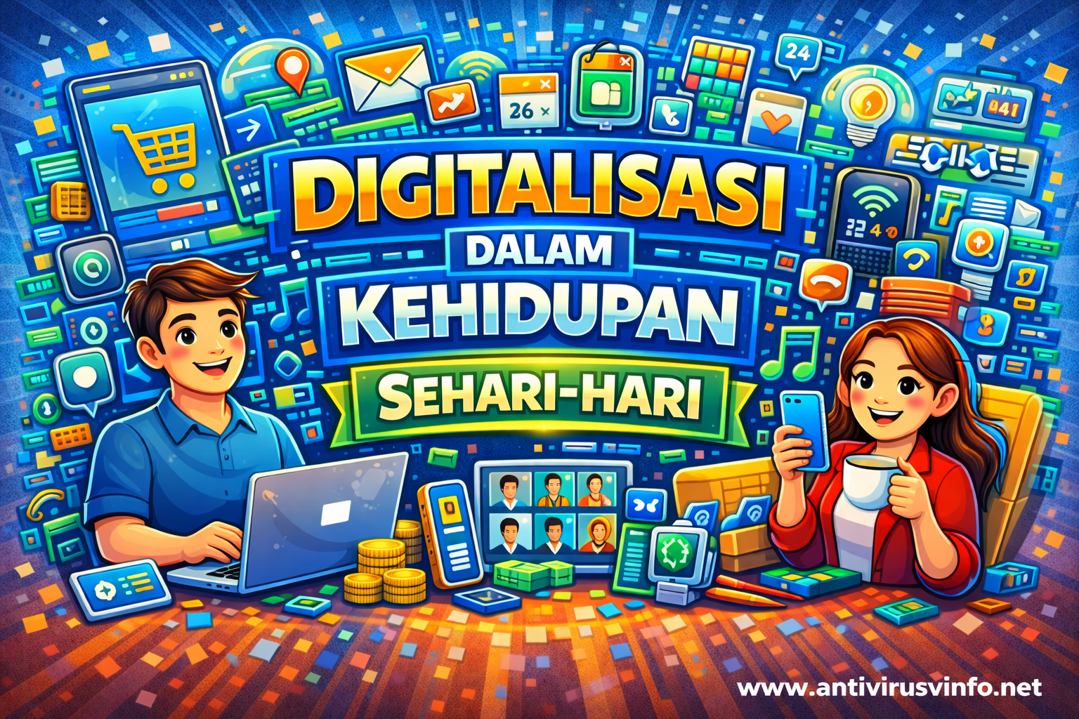 Digitalisasi dalam Kehidupan Sehari-hari
