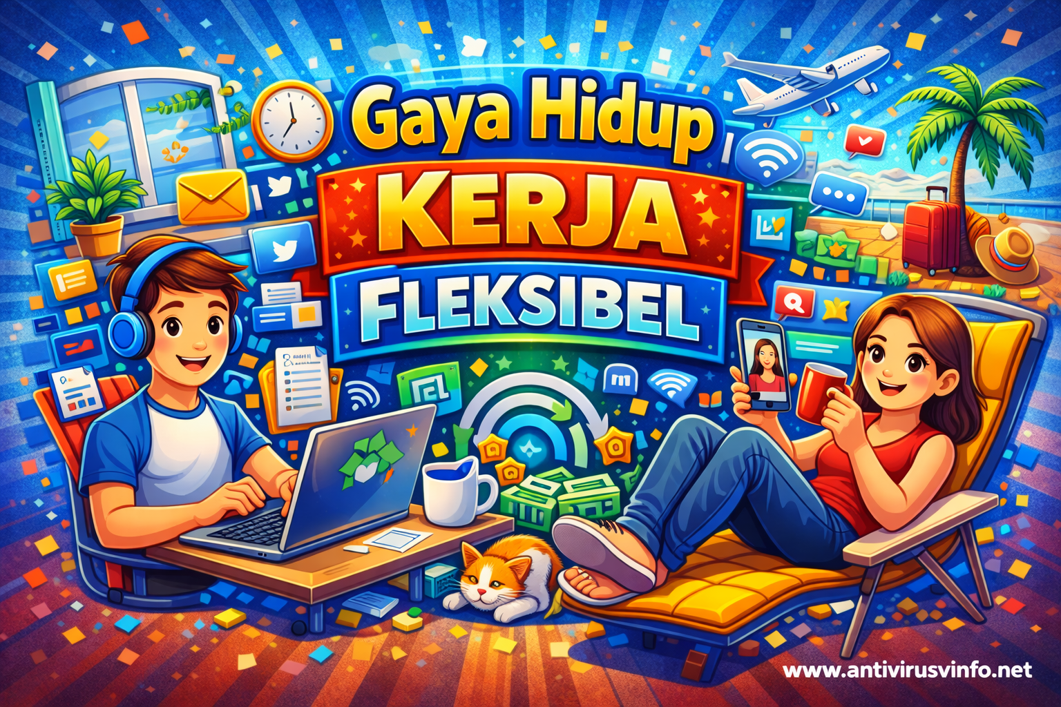 Gaya Hidup Kerja Fleksibel
