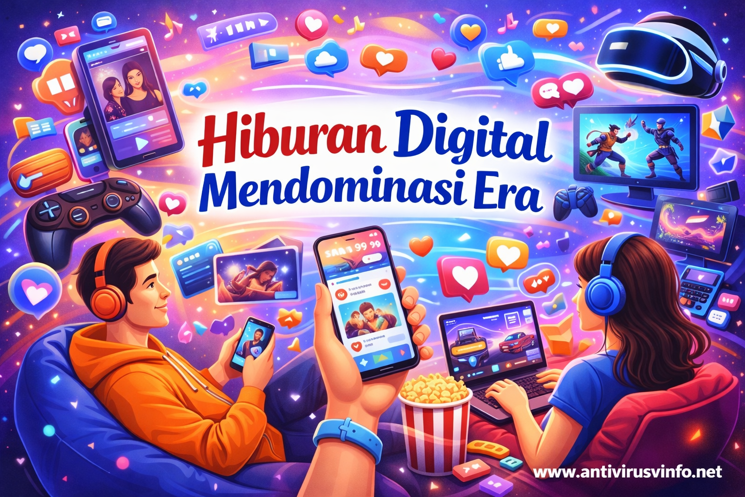 Hiburan Digital Mendominasi Era