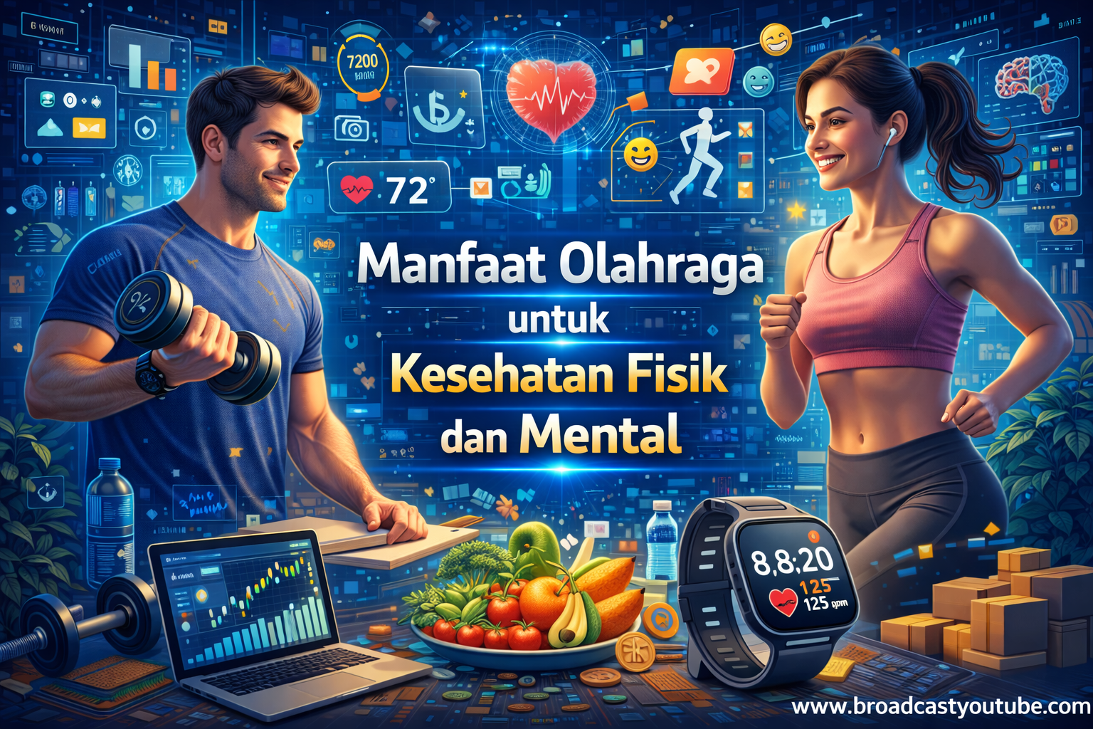 Gaya Hidup Sehat dan Bahagia 1 Manfaat Olahraga untuk Kesehatan Fisik dan Mental