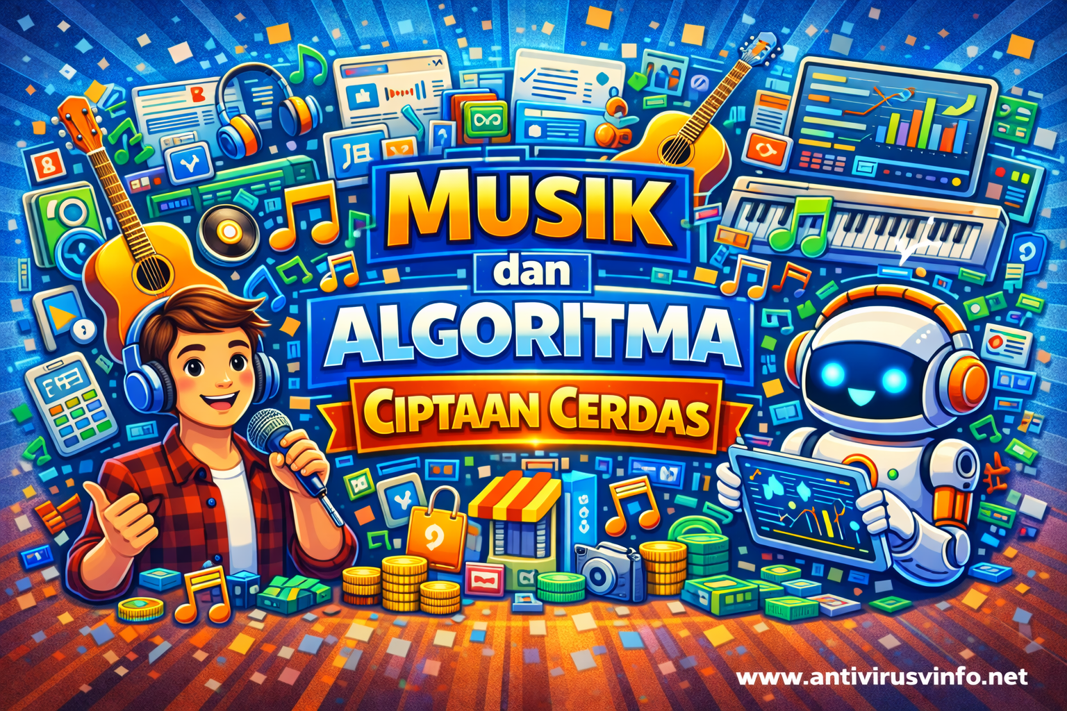 Eksplorasi Musik Generatif Terkini 1 Musik dan Algoritma Ciptaan Cerdas