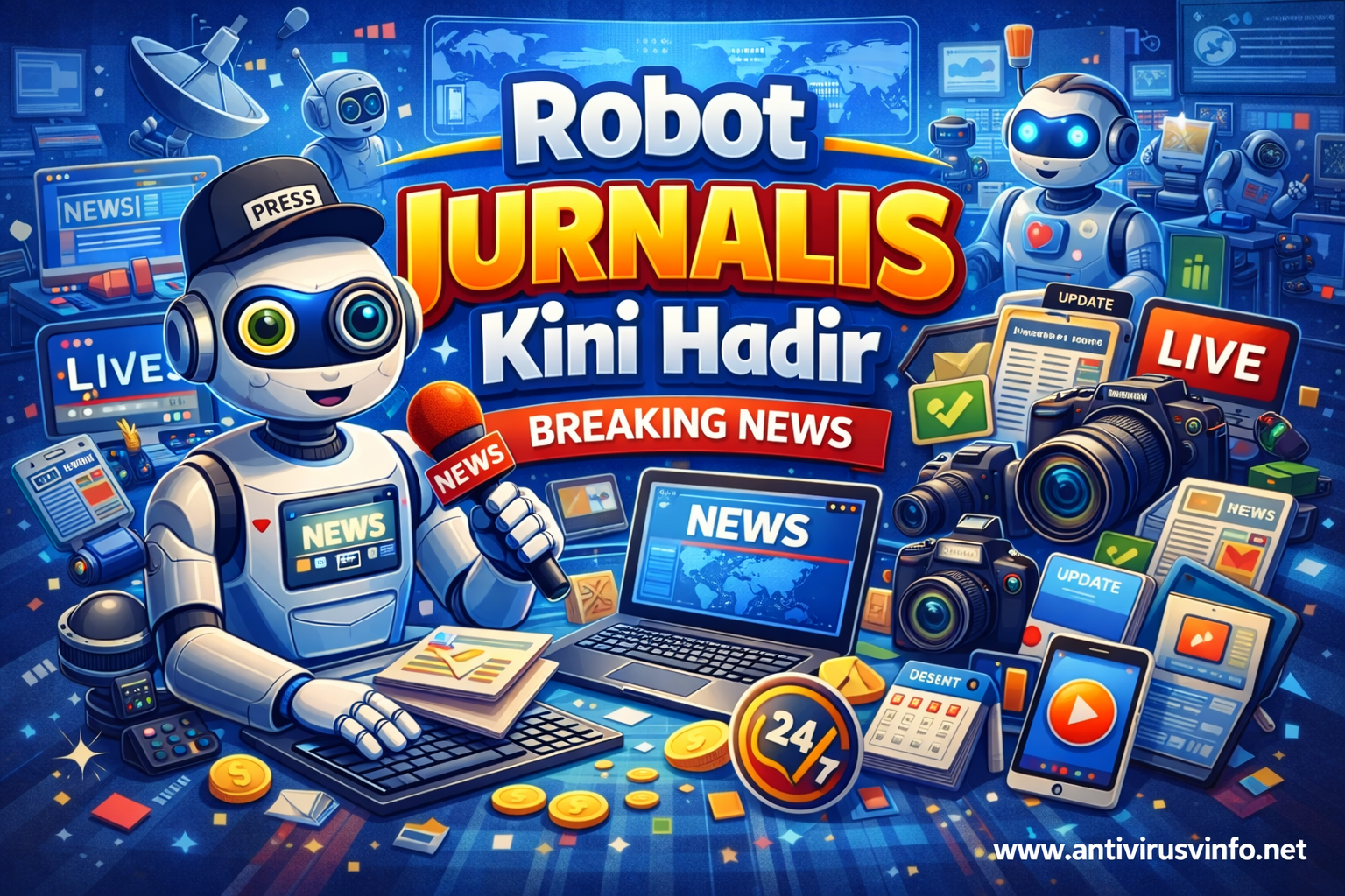 Robot Jurnalis Kini Hadir