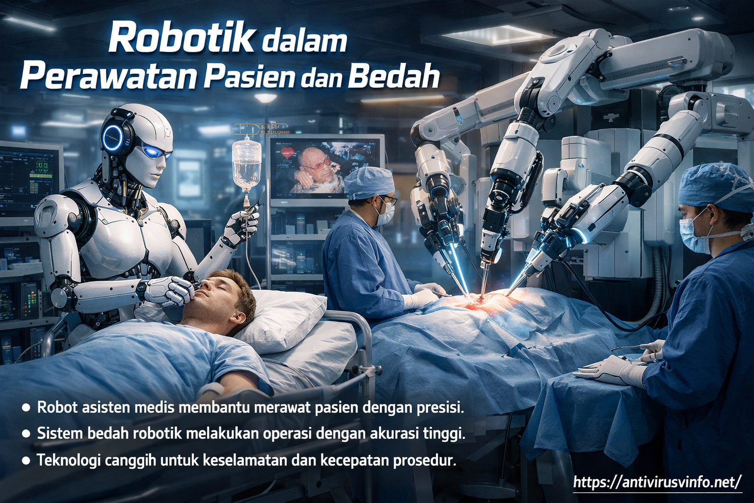 Robotik dalam Perawatan Pasien dan Bedah