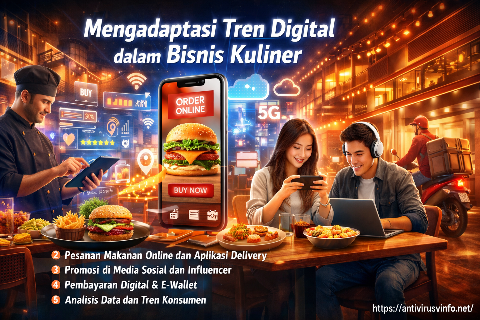 Mengadaptasi Tren Digital dalam Bisnis Kuliner