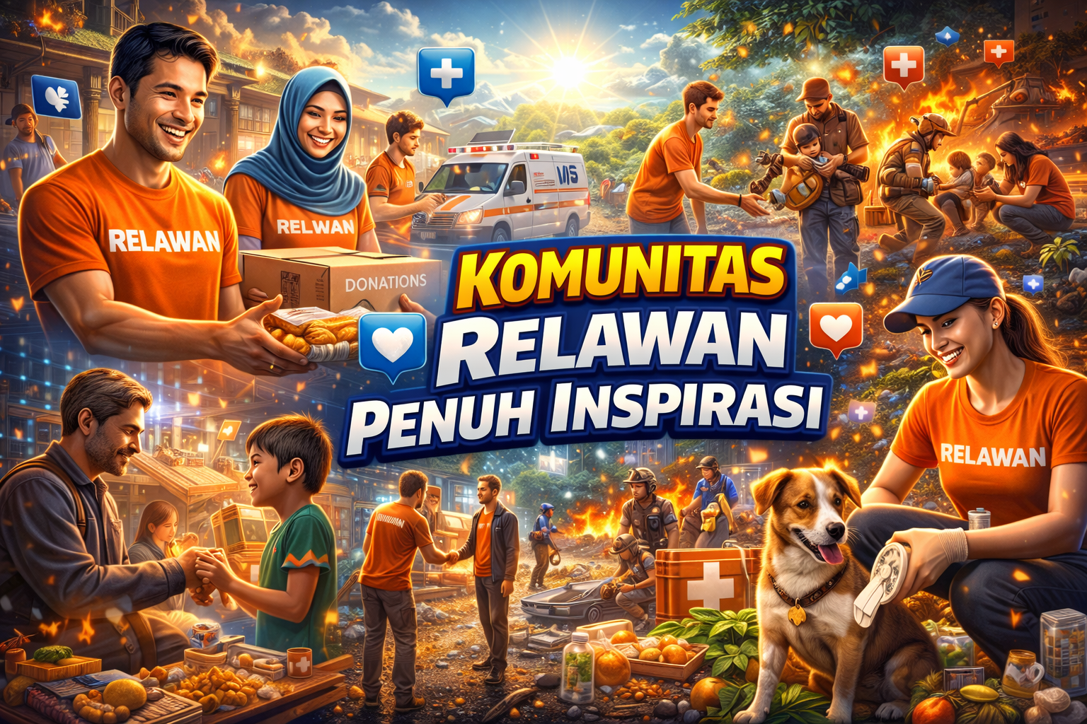 Komunitas Relawan Penuh Inspirasi