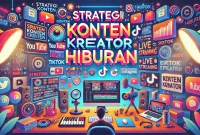 Strategi Konten Kreator Hiburan Strategi Konten Kreator Hiburan