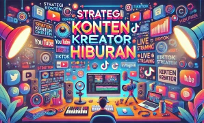 Strategi Konten Kreator Hiburan