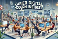 Karier Digital Modern Inspiratif