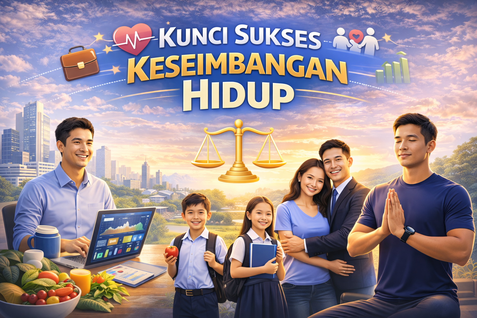 Kunci Sukses Keseimbangan Hidup